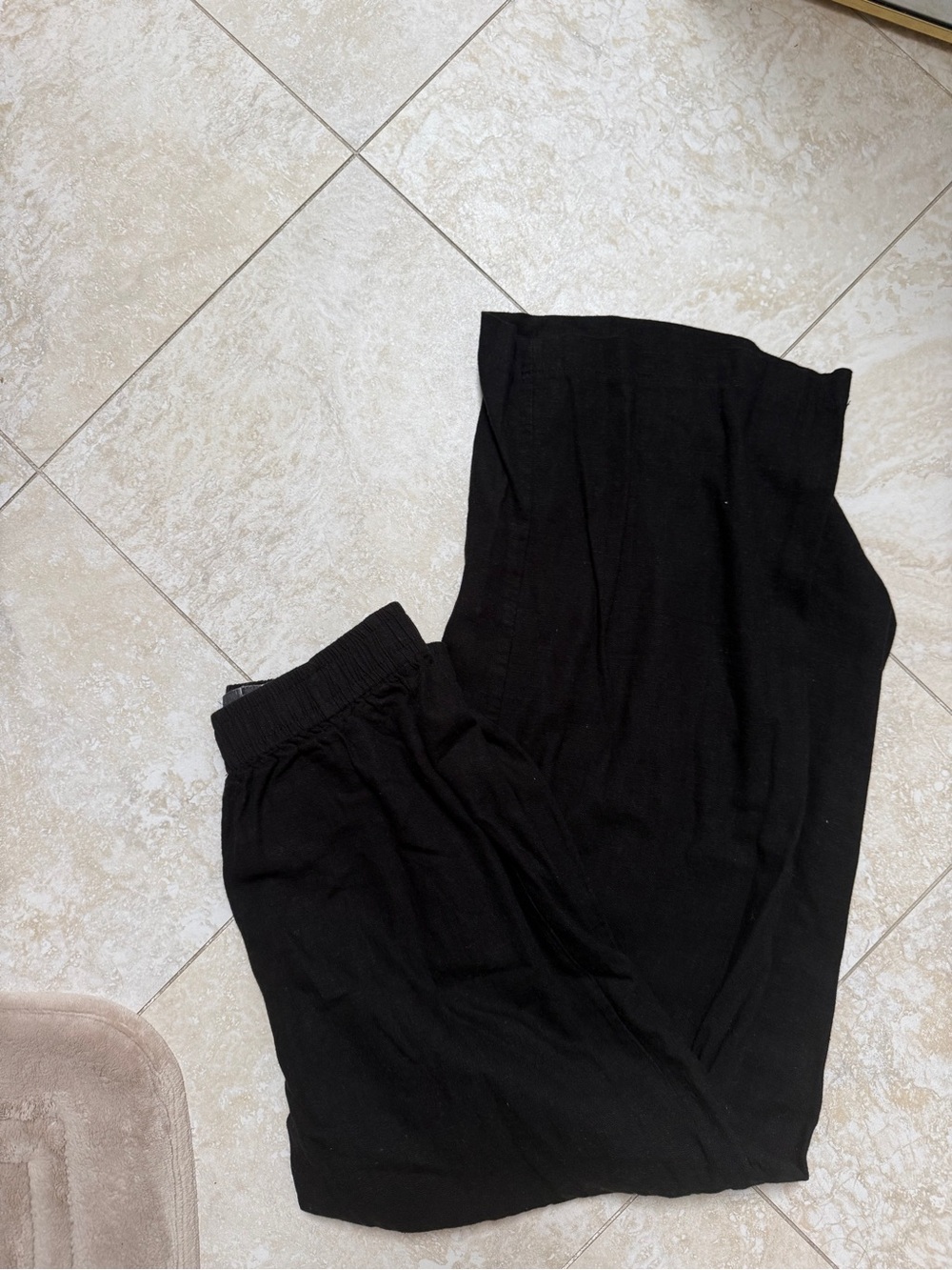 Princess Polly black linen pants #linenlove #princesspolly